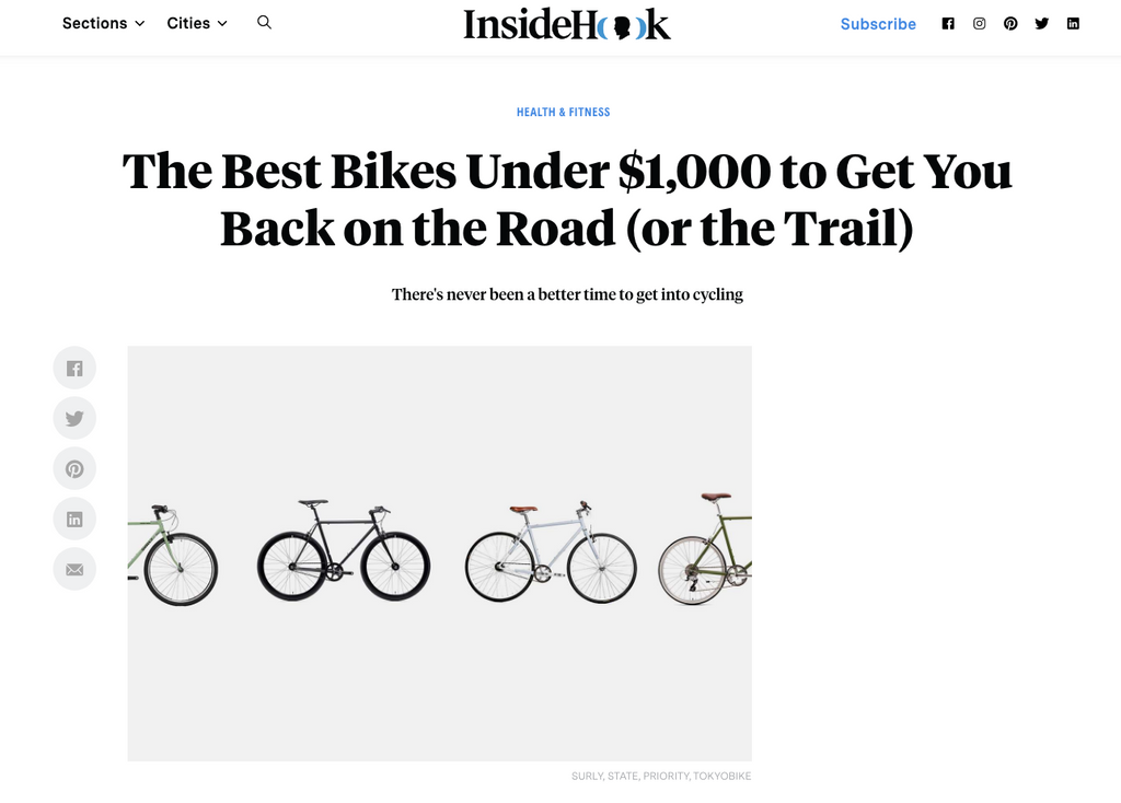The Best Bikes Under $1,000 to Get You Back on the Road (or the Trail)