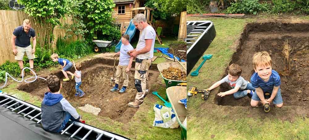 How to install an in-ground trampoline