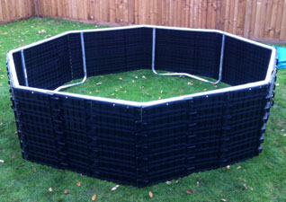 Octagonal trampoline 