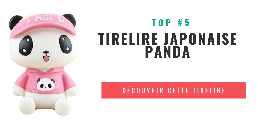 Tirelire Panda Japonaise