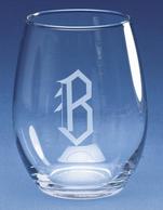 Personalized Stemless Wine Glass