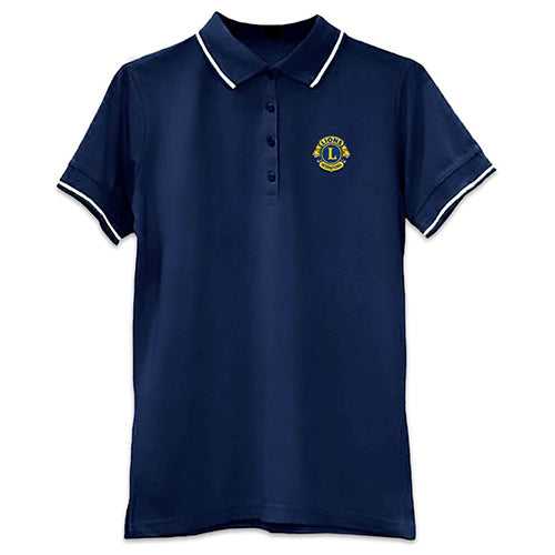 GOLF SHIRT - NAVY - Lions Clubs 