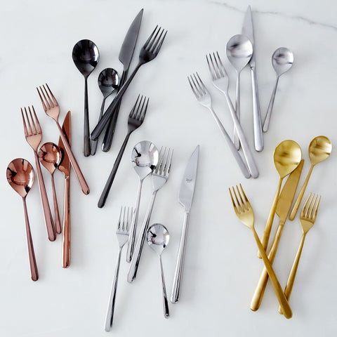 Mepra Titanium Arte cutlery flatware