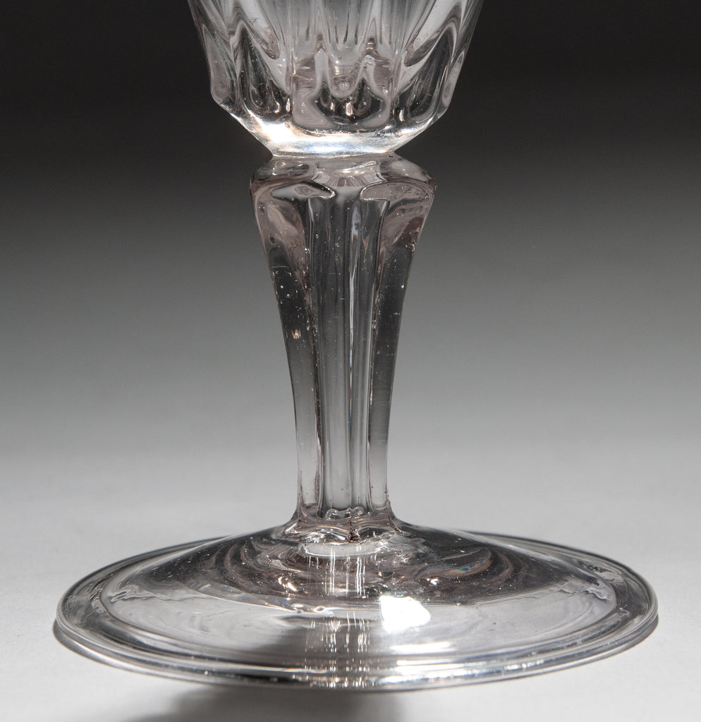 Antique Georgian Period Bohemian Silesian Engraved Glass