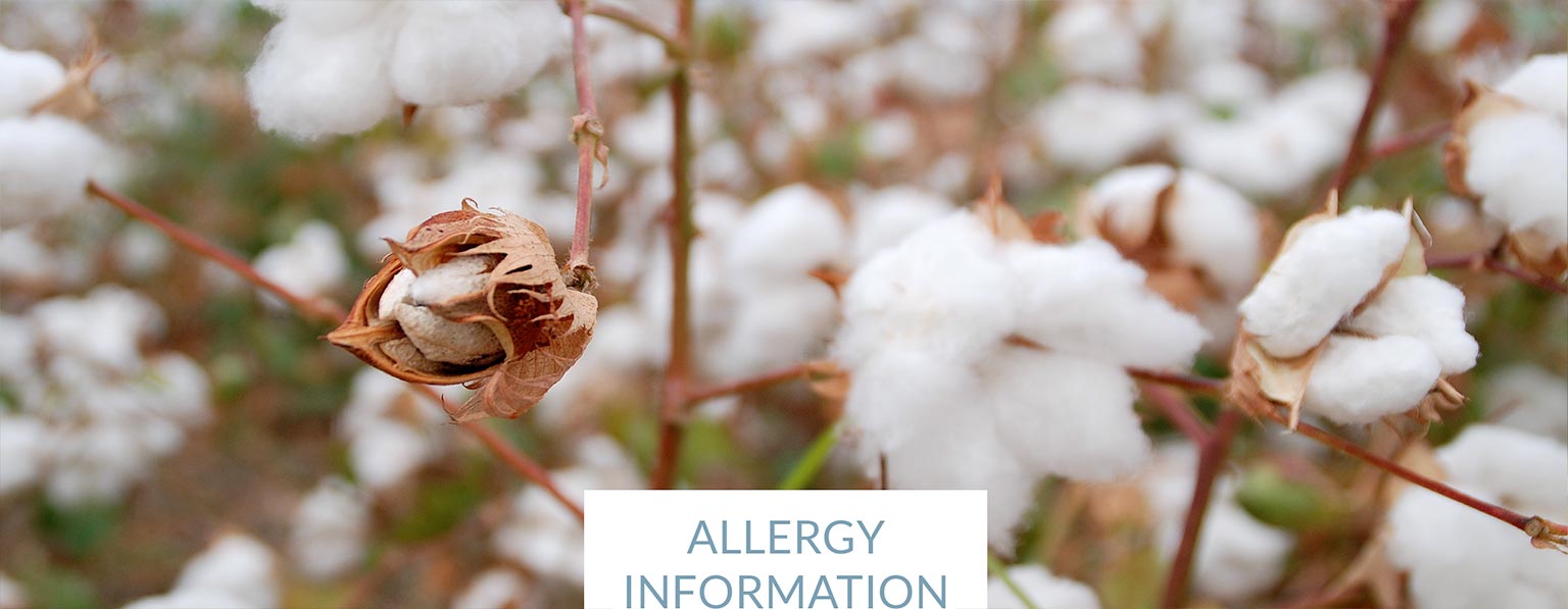 ALLERGY INFORMATION