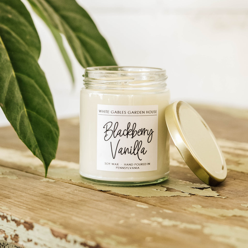 Blackberry vanilla candle