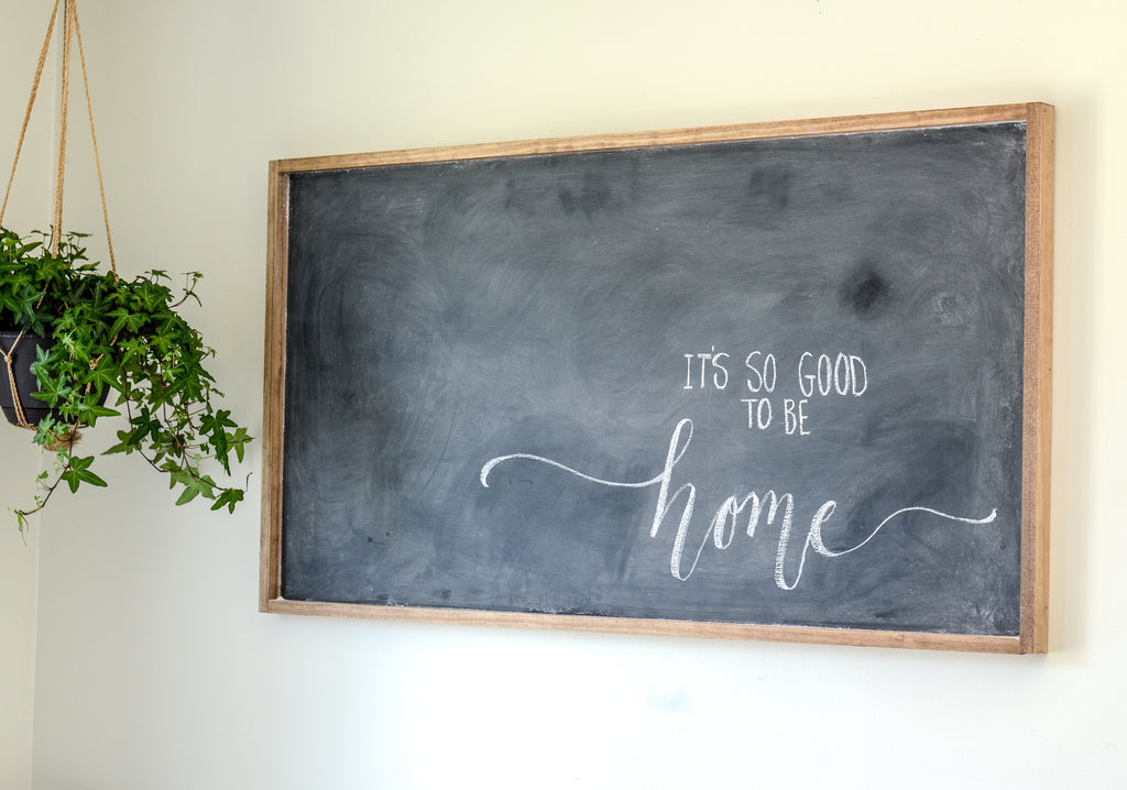 DIY chalkboard tutorial