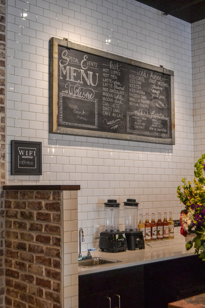 coffee shop menu boards