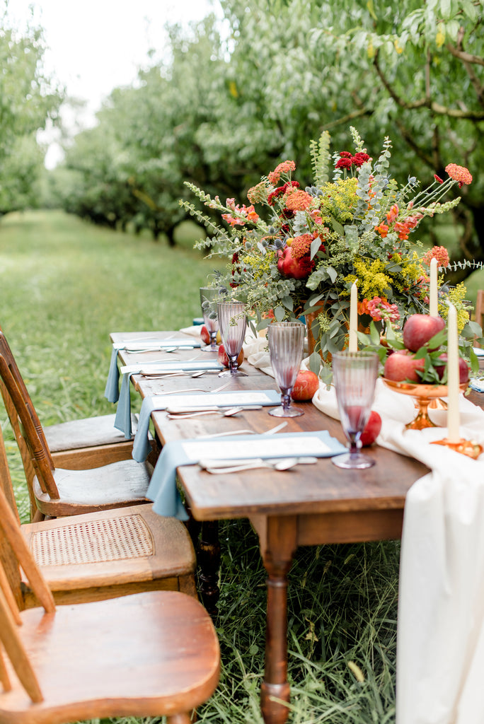 Orchard wedding ideas