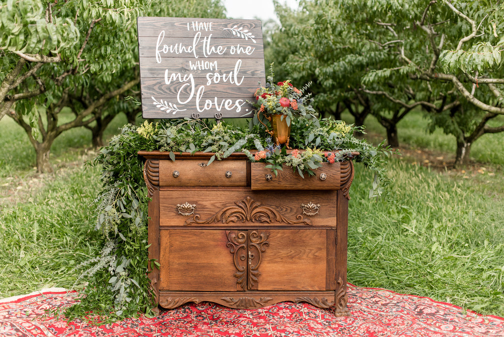 Orchard wedding ideas