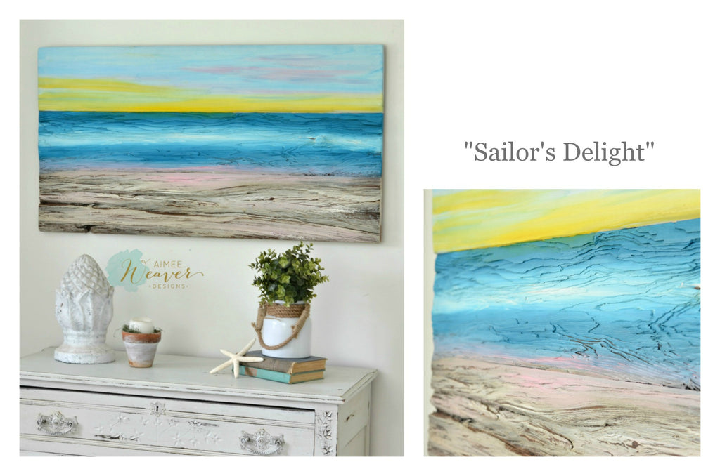 Ocean Collection paintings by Aimee Weaver Designs