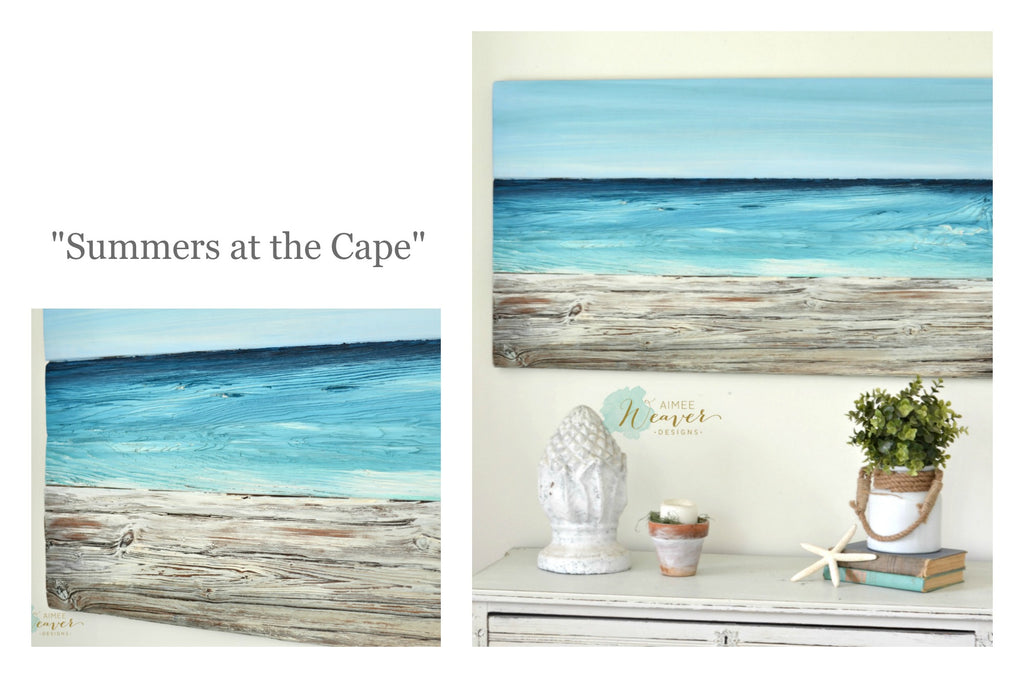 Ocean Collection paintings by Aimee Weaver Designs