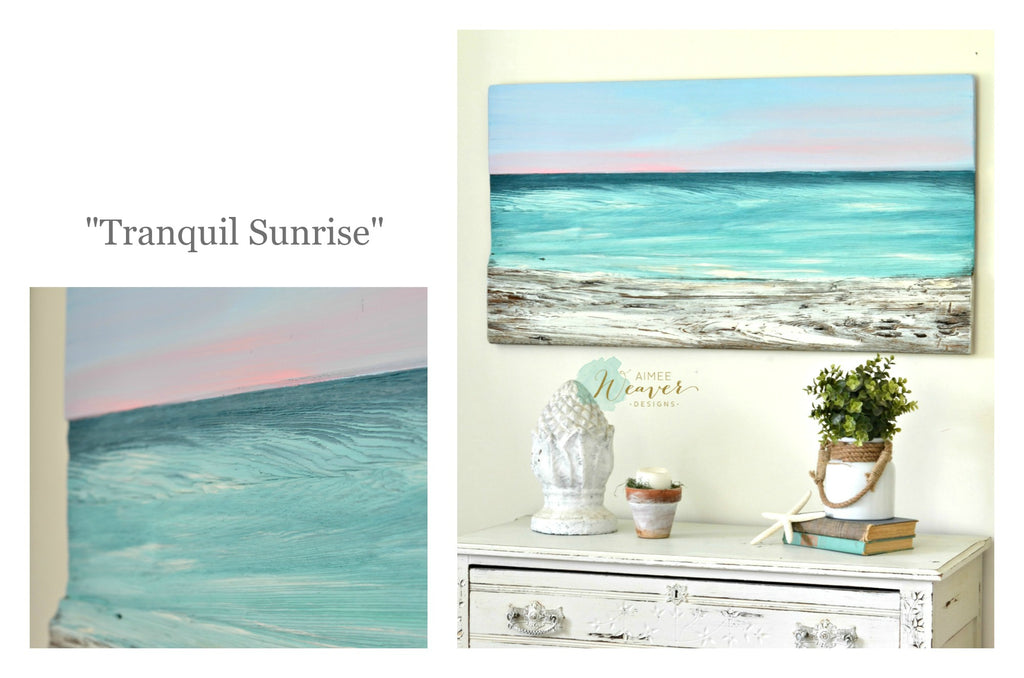 Ocean Collection paintings by Aimee Weaver Designs