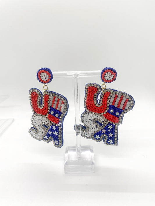 USA All Day Earring