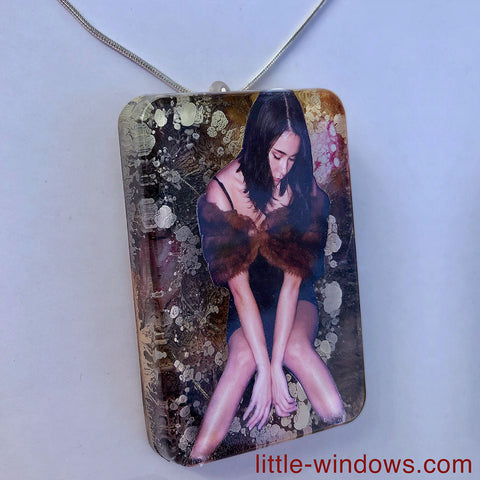 resin casting alcohol inks photo keepsakes jewelry making