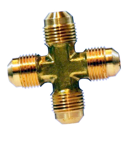 Flare Cross, Brass