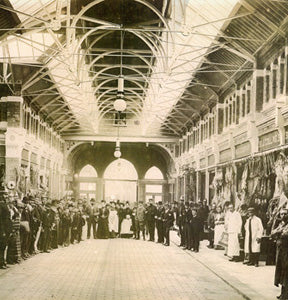 Interior of the Georges St Arcade from 1900's