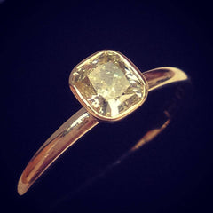 Yellow Diamond Ring