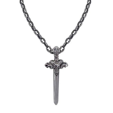 viking sword of odin necklace