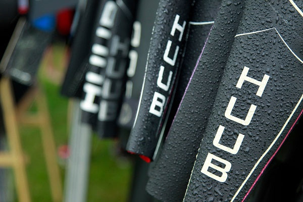 HUUB have added a very limited selection of Ex-Demo wetsuits online.