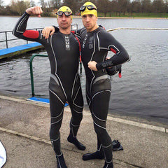 Radio 1 DJ Greg James and Professor Greg Whyte OBE training for Sport Relief challenge