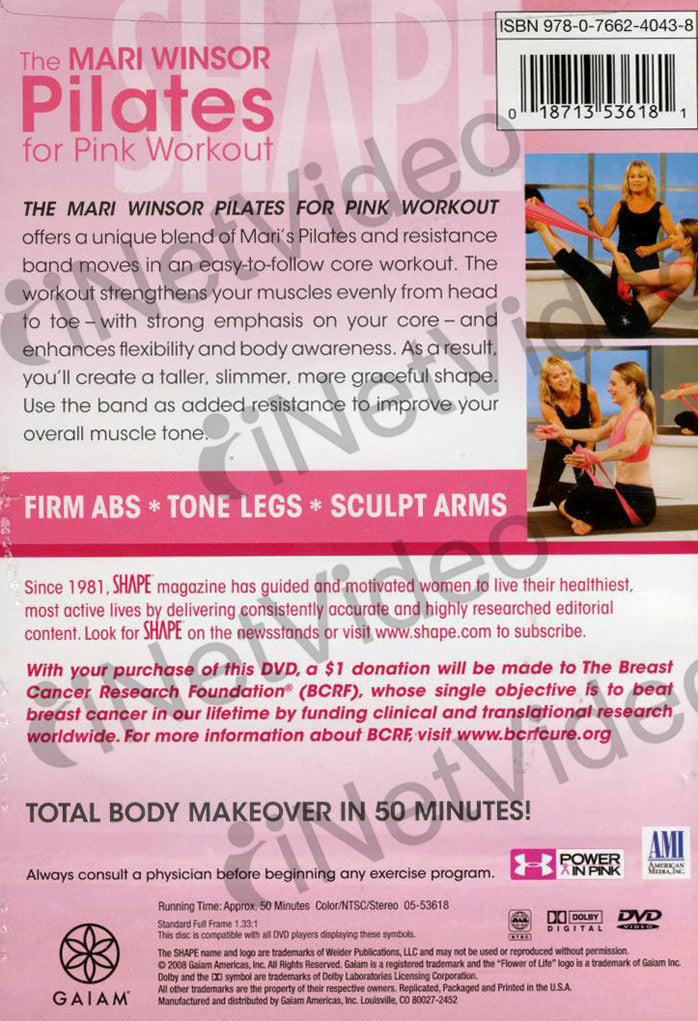 6 Day Pink Method Workout Dvd for Build Muscle