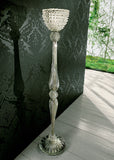 Murano Glass Ribbed Crystal floor lamp