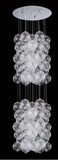 Murano Glass Bolle Di Vetro 2 tier Pendant Light