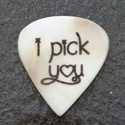 Cow Bone Guitar Pick