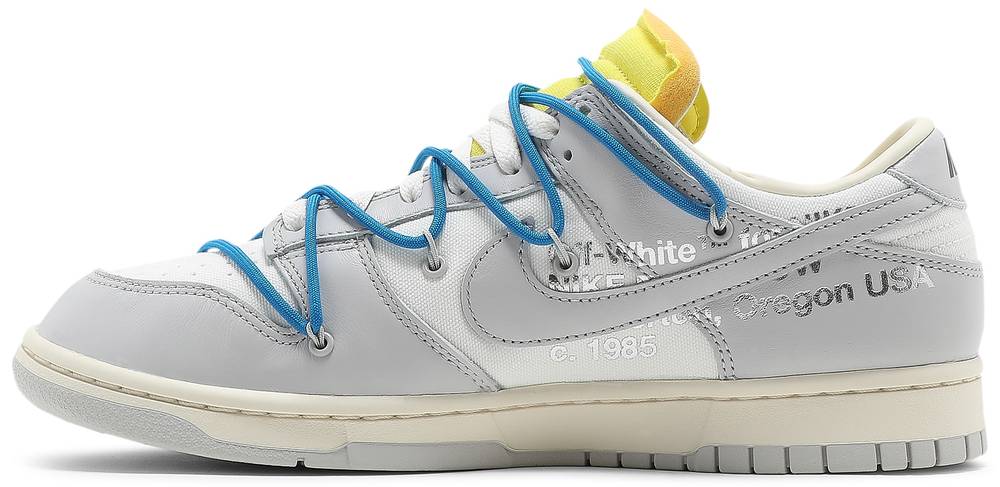 dunk low off white lot 10