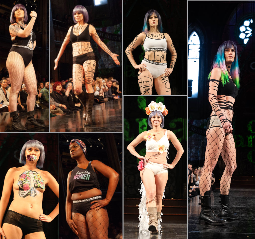 #Thedangerousone modeling at NYFW