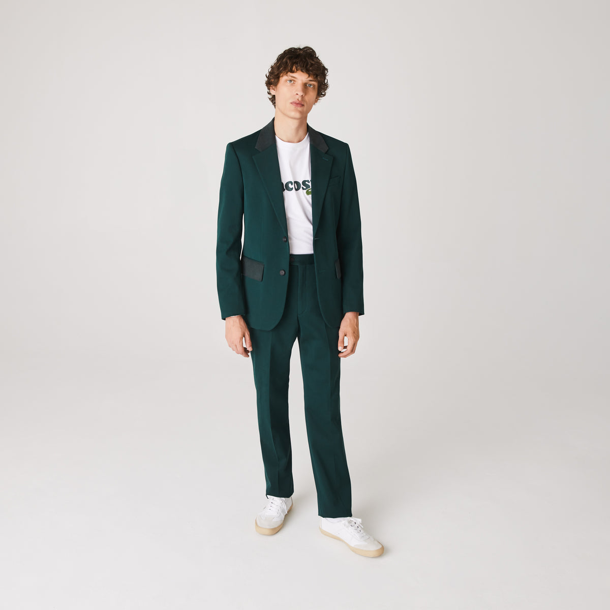 Men's Lacoste LIVE Cotton Suit Jacket –