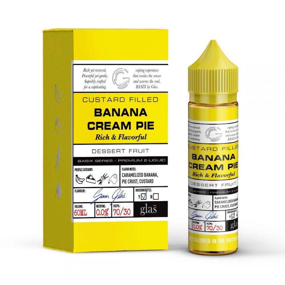 glas juice banana cream pie