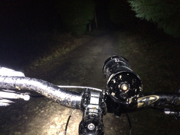 mtb empty night trails