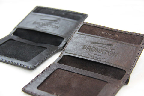 Bronxton Briber Wallet Embossed logo