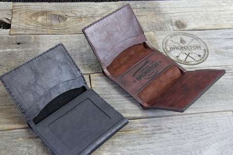 Bronxton Tr-Fold Wallet open