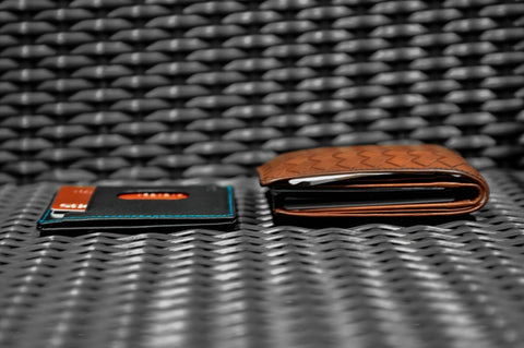 Haru Wallet compared to Leather Bi-fold wallet