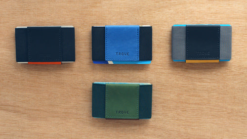 Various TROVE wallet styles