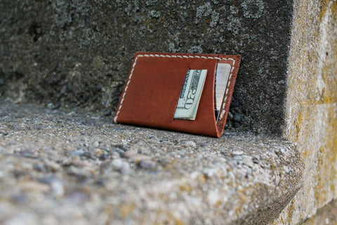 Mens range leather wallet