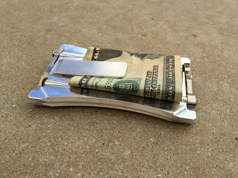 Orion One Aluminium Wallet with money Clip