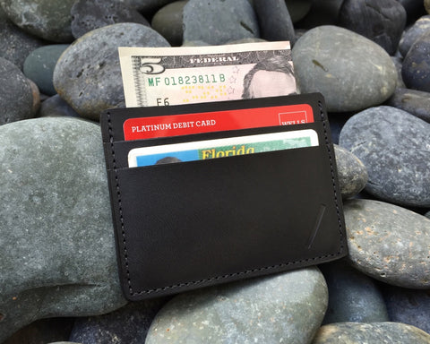 Snapback Deluxe Slim Sleeve Leather Wallet