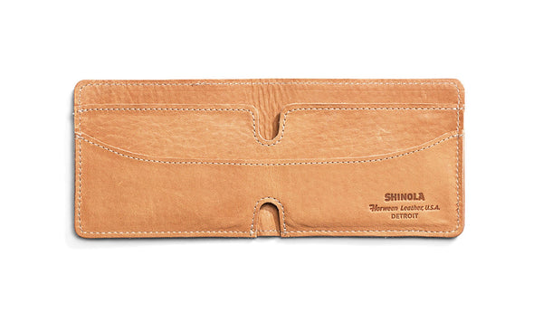 Authentic American Leather Wallet from Shinola