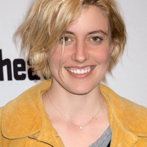 Greta Gerwig Wearing Catherine Angiel