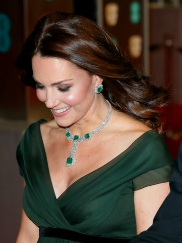 Kate Middleton Wearing Emeralds