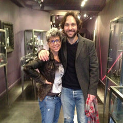 Paul Rudd with jewelry designer Catherine Angiel