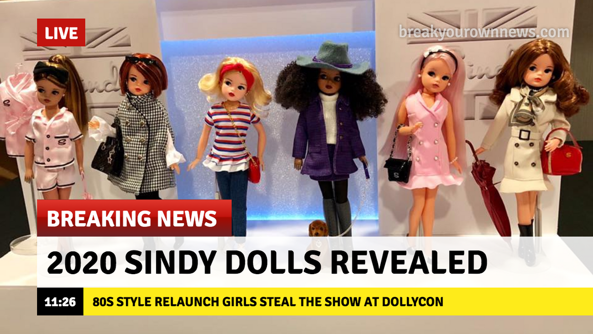 2020 Sindy dolls revealed at Dollycon 