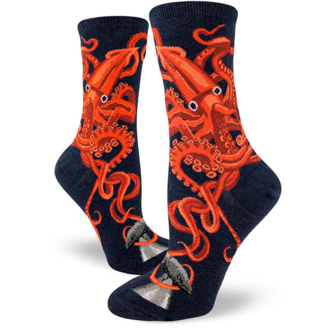 Squid socks for women