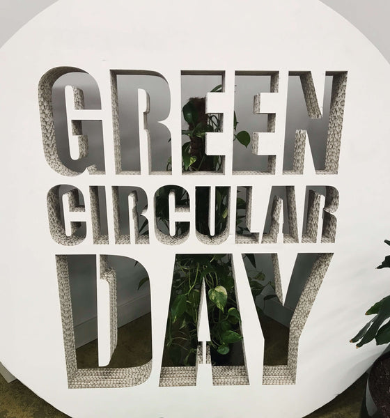 Green circular day