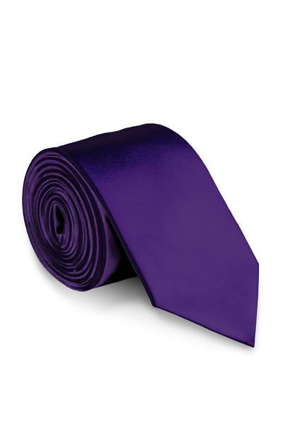 purple tie