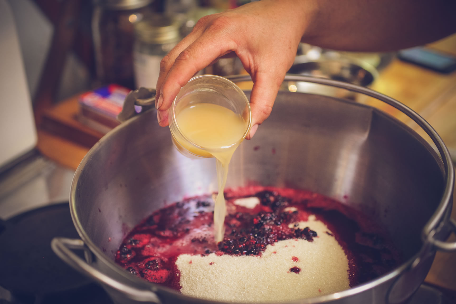 homemade blackberry jam 